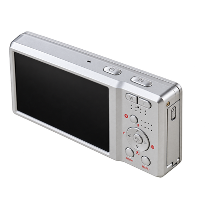 LOLA Retro Digital Compact Camera 8MP CMOS 4K 20X Zoom 2.8" IPS Display 20 Filters Built-In Flash