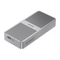 ORICO M.2 NVME SSD Solid State Drive Enclosure with USB4 Type-C Interface, 40Gbps Transfer Rate, 4TB Max Capacity with UASP TRIM Function for Smartphone PC Desktop Laptop | M224C3-U4 | Gray, Rose Gold, Silver