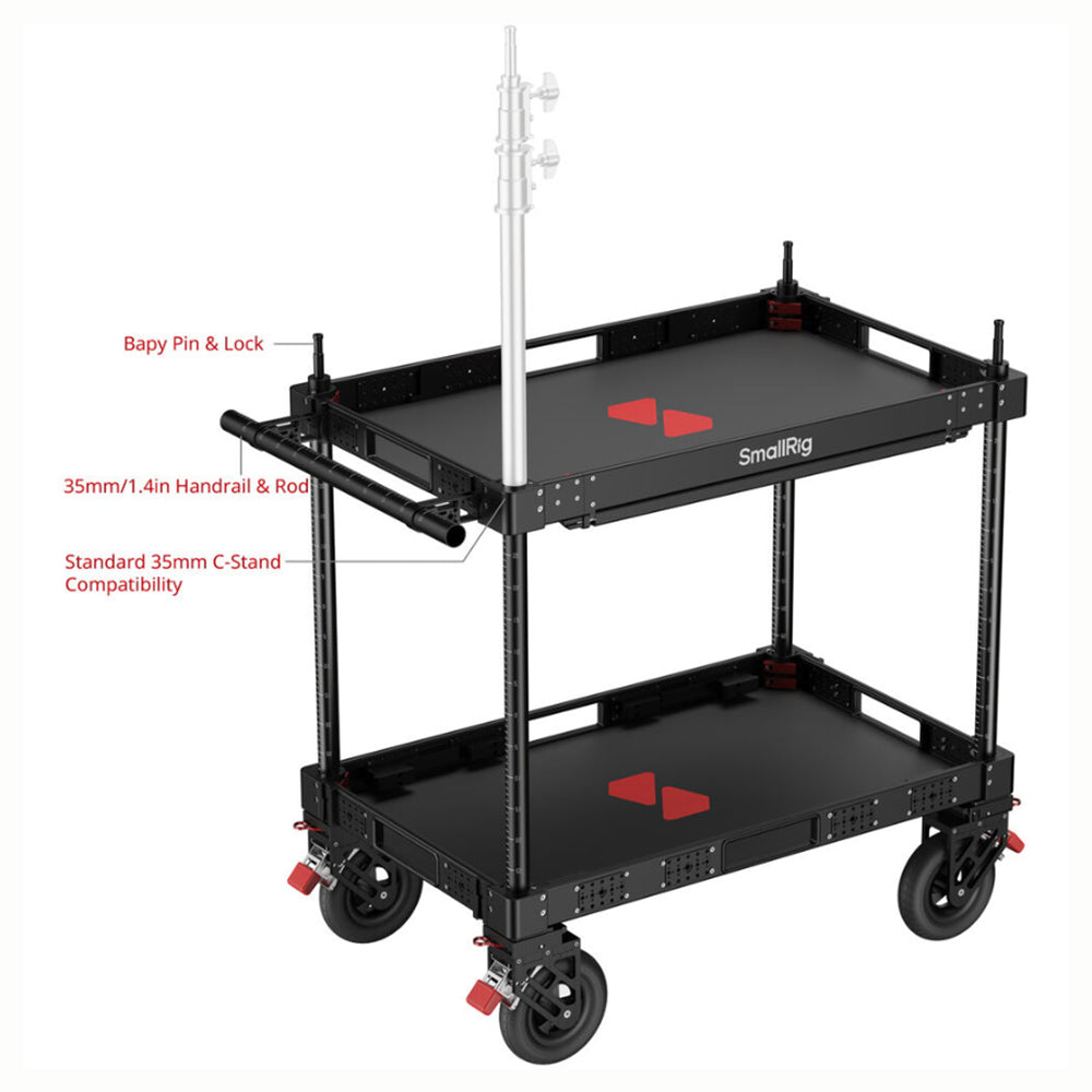 SmallRig MD4573 | MD5991 36" Lightweight Video Production Camera Cart