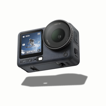 DJI Osmo Action 6 4K Action Camera Standard/Adventure Kit w/ 38MP 1/1.1″ Sensor f/2.0–f/4.0 Aperture