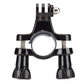 GoPro Roll Bar / Handlebar + Seatpost Clamp Mount for Pipe or Pole with 3 Way Pivot Arm and Protective Liners for GOPRO Action Cameras | GRBM30, GRH30