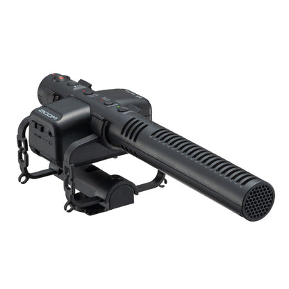 Zoom M3 MicTrak Shotgun Microphone and Audio Recorder with Stereo & Mono Mode, 32-bit Float Recording, 3.5mm AUX Camera & Headphone Output, Micro SD Card Slot, USB-C Port, Hot Shoe Mount for Vlogging, Video Content Creation, Film Making
