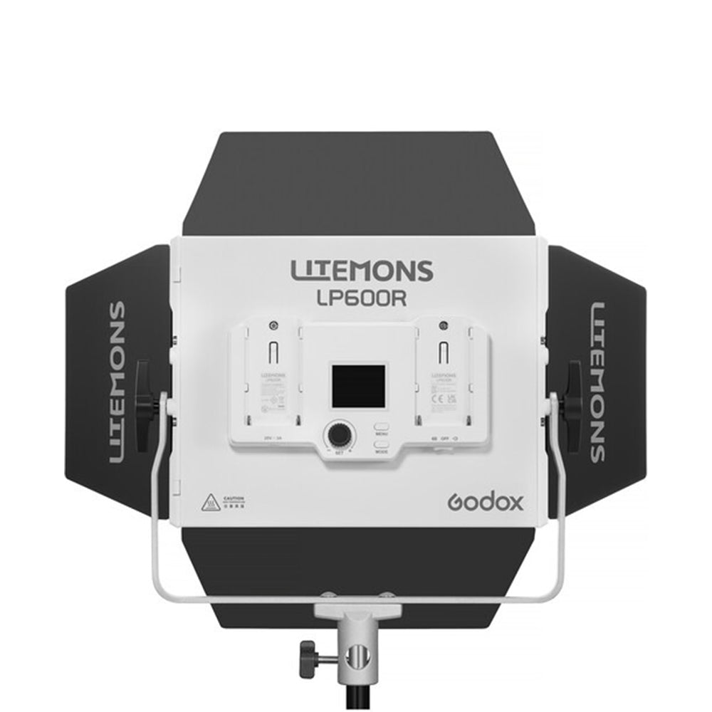 Godox LiteMons LP600R RGB LED Light 8 x 10" 3-Light Panel Kit with 1800~10000K CCT, 14 Lighting Effect Presets, Onboard and App Controls for Studio Lighting and Equipment