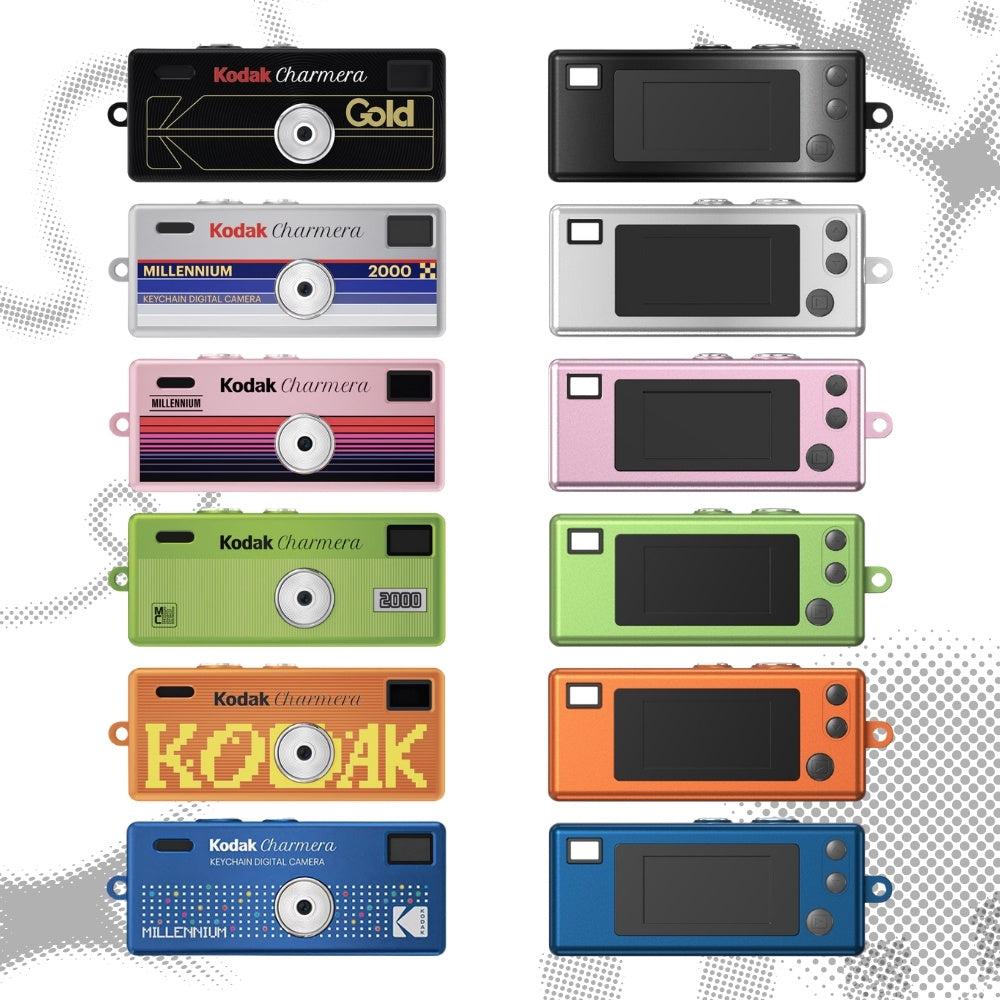 Kodak Charmera Millennium Edition Keychain Digital Camera Random Style Blind Box Point & Shoot Retro Y2K Style