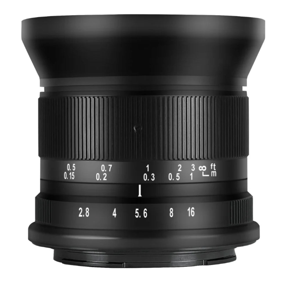 7Artisans 12mm F/2.8 Mark II APS-C Format Sony E Mount Wide Angle Prime Lens MF Manual Focus Large Aperture for Mirrorless Cameras