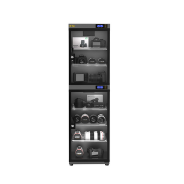 Hiniso 180L Electric Dry Cabinet Dehumidifier Digital Automatic Humidity Controller with Adjustable Shelves, LED LCD Display for Jewerly, Leather Bags, Electronics, DSLR and Mirrorless Camera, Lens, Photography Equipment Storage | AD-180S