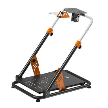 PXN A11 Gaming Racing Wheel Foldable Stand Heavy‑Duty Adjustable Steel Frame for Race Sim Setup