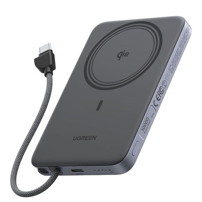 UGREEN MagFlow Air 10000mAh Magnetic Wireless Power Bank