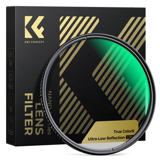 K&F Concept Nano-X Series CPL Circular Polarizer Lens Filter with True Color & Ultra-Low Reflectivity, 28 Multi-Resistant Coating, Imported Optical AGC Glass, Water, Dust, Oil and Scratch Resistant