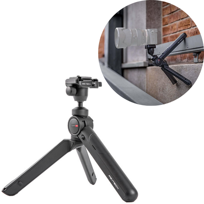 PGYTECH MantisPod 2.0 Vlogging Tripod Grip with Arca-Type Quick Release Plate, Panoramic Ball Head, Rotating Cold Shoe Mount, and Optiol Wireless Remote Trigger | P-CG-080 / P-CG-085