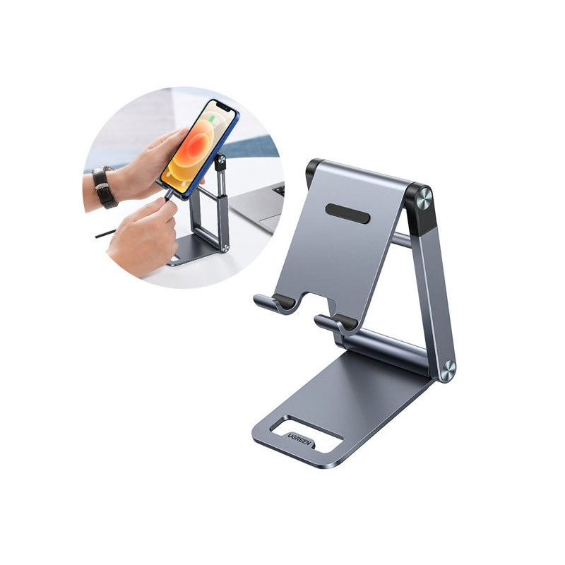 UGREEN Adjustable Aluminum Desk Phone Holder Stand with Portable