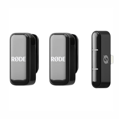 RODE WIRELESS MICRO USB-C / Lightning Ultra-Compact Wireless Microphone System with 2-Person Mic Transmitter, Type C Connector Receiver & Charging Case for Vlogging, Live Streaming & Video Content Creation