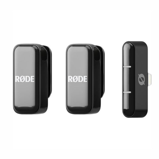 RODE WIRELESS MICRO USB-C Ultra-Compact WIRELESS MICROphone System with 2-Person Mic Transmitter, Type C Connector Receiver & Charging Case for Vlogging, Live Streaming & Video Content Creation