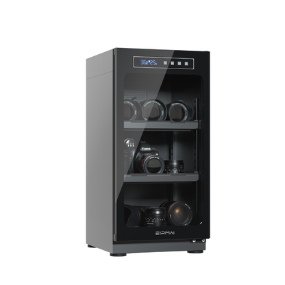 Eirmai MRD-55T 50L Electronic Dry Cabinet Camera Lens Dehumidifying Storage Box | Black, White