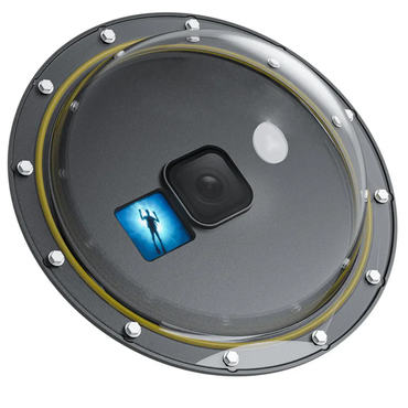 TELESIN GoPro HERO 13 12 11 10 9 Underwater 6" Dome Housing Port Max 98ft Depth Rating for Action Cameras