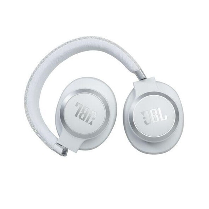 JBL Tune 660NC Noise Cancelling Foldable Headphone Long Lasting 44h Battery Life with Bluetooth 5.0 and Voice Assistant Integration Support (White)
