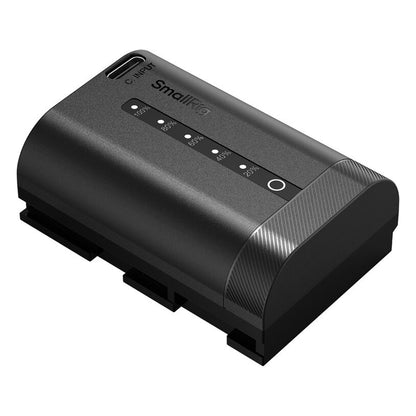 SmallRig 2600mAh LP‑E6P / EN-EL15c / NP-FZ100 USB‑C Rechargeable Fast PD Charging Camera Battery
