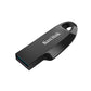 SanDisk Ultra Curve 512GB USB A 3.2 Gen 1 Flash Drive with 100MB/s Transfer Rate and RescuePRO Deluxe Support | Black, Mint Green, Indian Blue