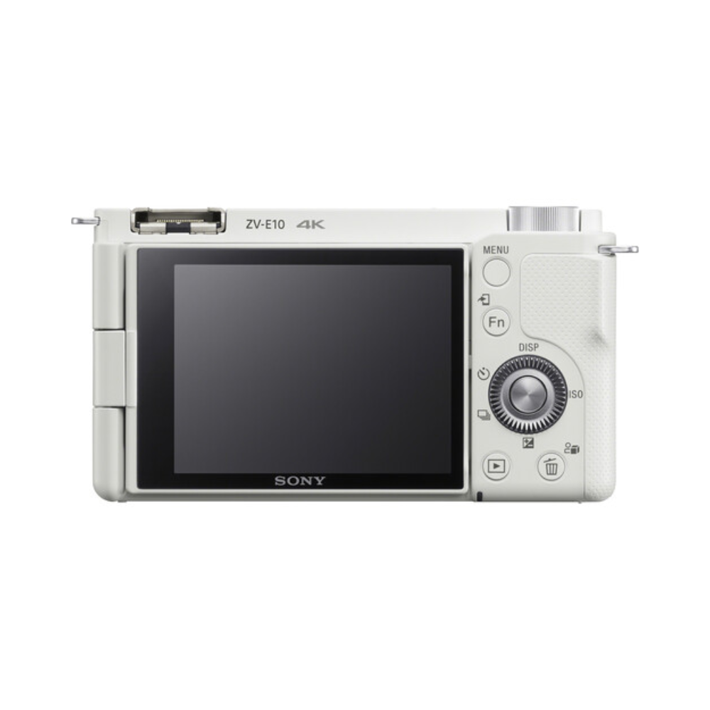 Sony ZV-E10 Mirrorless Vlog Camera w/ 16-50mm F3.5-5.6 OSS II Lens & GP-VPT3 Wireless Shooting Grip