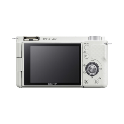 Sony ZV-E10 Mirrorless Vlog Camera w/ 16-50mm F3.5-5.6 OSS II Lens & GP-VPT3 Wireless Shooting Grip