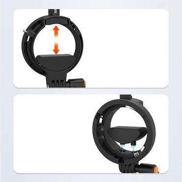 Triopo TR-05B S-Type Bowens Mount Flash Bracket Portable, Adjustable Speedlite Holder for Godox V1, TT685, TT350, V860II, AD200, AD200PRO, AD360, AD400PRO and Other Flash Accessories