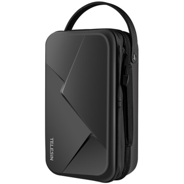 TELESIN Expandable Carry Case Hard Shell Action Camera Pouch for GoPro Insta360 DJI OSMO SJCAM