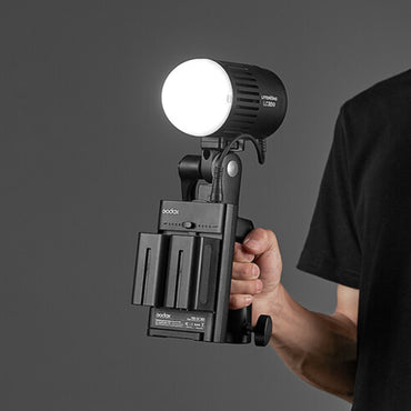 Godox ML-AK Accessory Kit with L-Series Batteries Plate and Handle for ML/LC Series Video Lights