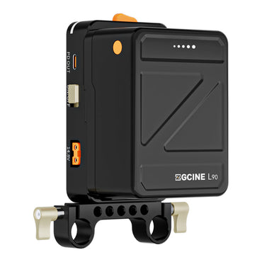 ZGCINE Creators Set with VP3 QR Quick Release V-Mount Plate and L90 V-Mount Battery with 3 D-Tap, 2 USB-C PD In/Out, BP Output, 15mm Rod Clamp, LED Battery Indicator and Portable Power Hub for Cameras, Monitors, LED Lights & Filmmakers