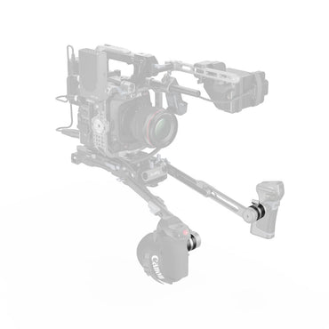 SmallRig Rotatable Quick Adjust  ARRI-Style Rosette Adapter with 360° Swivel, M6 Male & Female for Camera Shoulder Rigs Accessories | 5134