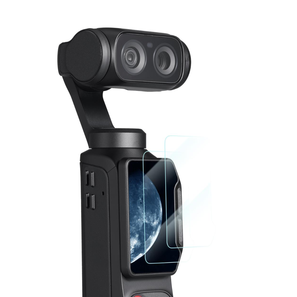 K&F Concept 2 Screen Protector for Insta360 Luna Ultra, 9H Tempered Glass, 0.33mm Ultra-Thin