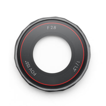 DJI Protective Glass Lens Cover F/2.8 FOV 155° 1/1.3" for OSMO ACTION 5 PRO with High Strength Material, Hydrophobic AF Coating and Screw Mounting for Sports Camera