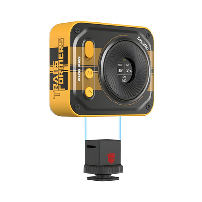 SmallRig x Transformers Vibe P108 Pro Mini LED Video Light (BumbleBee Edition)