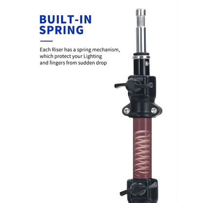 Dearkol Aluminum Spring Light Stand | DMZ-3800P