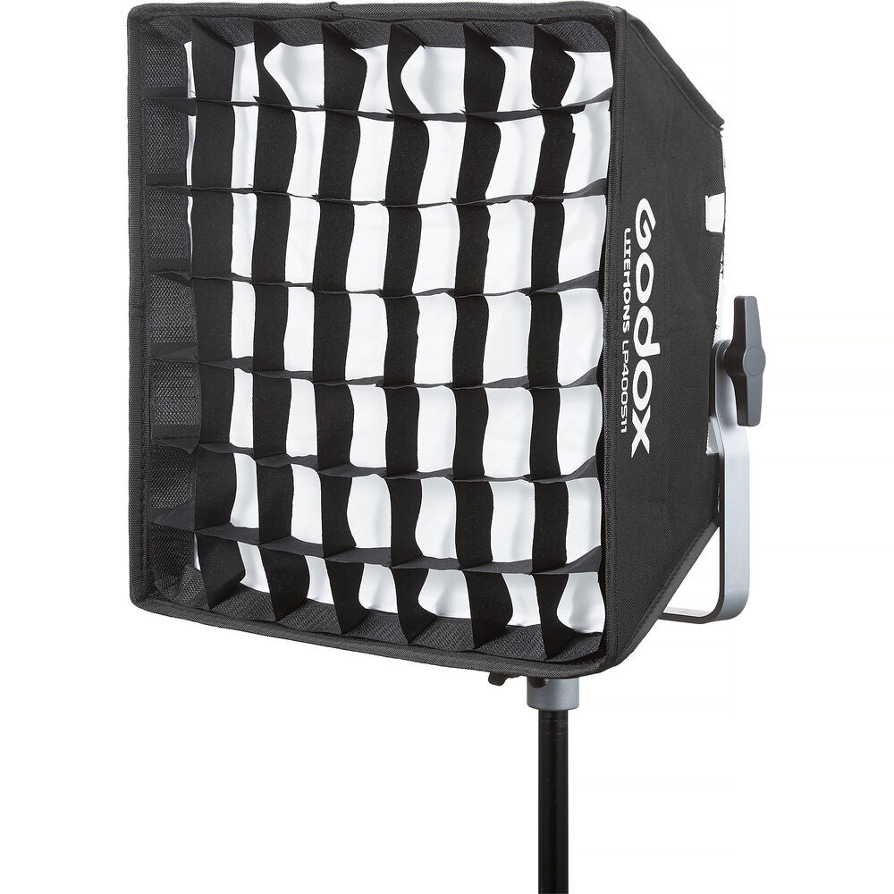 Godox Square Softbox with Grid for LP400R/Bi LP600R/Bi LP1200R/Bi LITEMONS Bi-Color / Full RGB LED Light Panels with Soft, Diffused Light Quality, Lighting and Studio Equipment