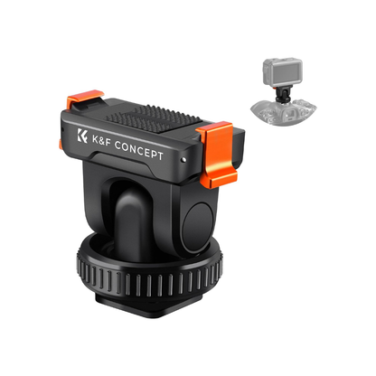 K&F Concept Quick Release Cold Shoe Mount & Magnetic Mounting Adapter for DJI Osmo Action 5 Pro