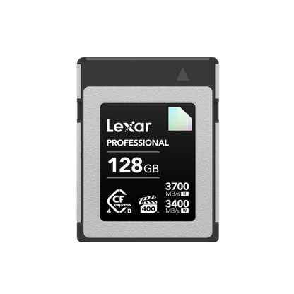LEXAR Professional DIAMOND CFexpress 4.0 Type B Memory Card, 3700MB/s Read, 3400MB/s Write, VPG400 | 128GB / 256GB