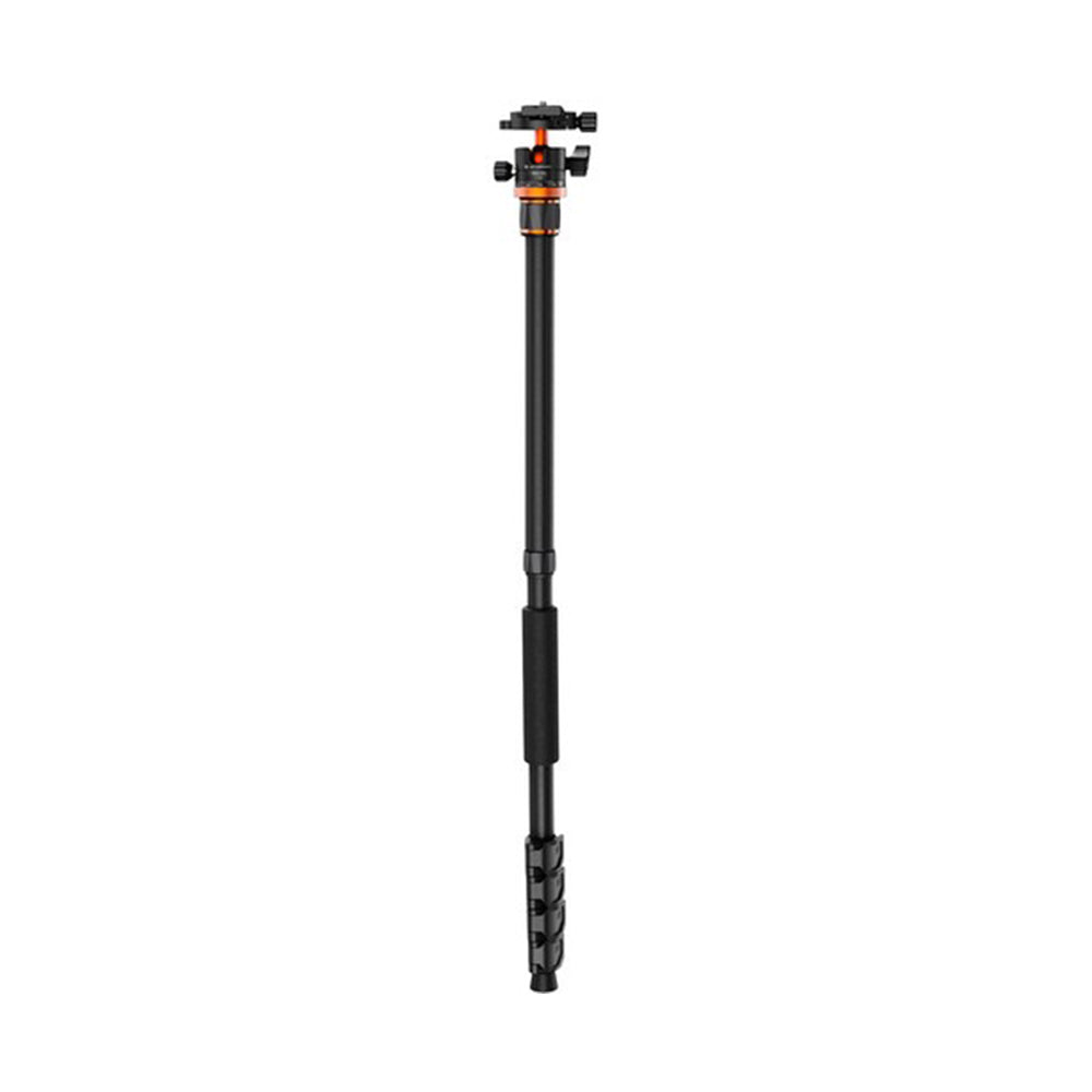 K&F Concept K255A7 (233cm) Aluminum Tripod with Arca-Type Quick Release Plate & Ball Head, 5-Section Legs with Flip Locks, Detachable Monopod & 12kg Load Capacity for Cameras, Studio Lightning, Photography, Vlogging & Live Streaming | KF09-145