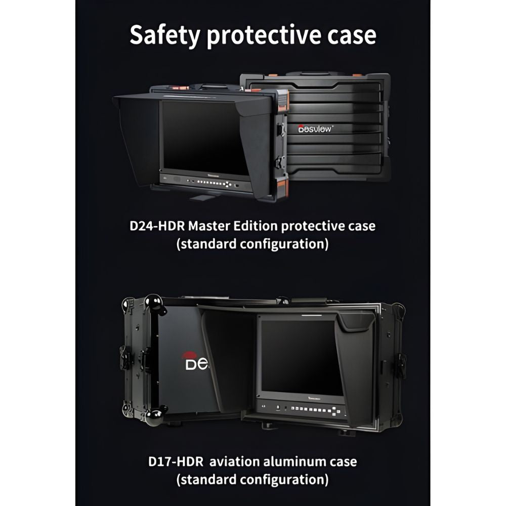 Desview 17.3" / 23.8" 4K UHD Director Monitor 3840 x 2160 HDR Display | D17 | D24