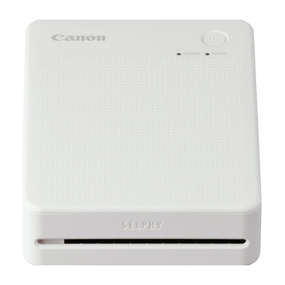 Canon SELPHY QX20 Compact Portable Photo Printer with Bordered / Borderless 2.1 x 3.4 Inches Card Size Print, Dye Sublimation Thermal Transfer Technology & 287 DPI Resolution | Gray White