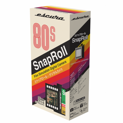Escura SnapRoll Film Simulation Style Keychain Digital Camera 1pc Blind Box