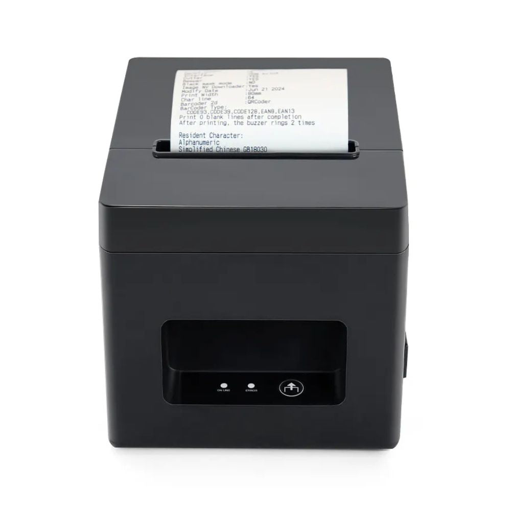 Logicowl OH-T320 80mm Direct Thermal POS Point of Sale Receipt Printer with USB LAN Port, Automatic and Semi-Automatic Paper Cutter Half-Cut Full-Cut, 160mm/sec Print Speed, 576dots Print Resolution