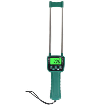 EAGLETECH Grain Moisture Meter with 7.5%-50% Measurement Range, +0.5% Measurement Accuracy, +0.5% Resolution, Voice Type, Memory Function, and an LCD Display Feature for Grains, Corn, Wheat, Rice, Soybeans, Peanuts, and More