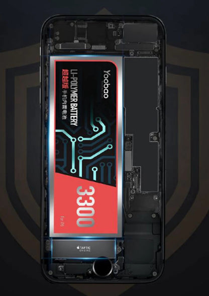 Yoobao 2210mAh Advanced Battery Replacement for iP 8 Smartphone with Overall Battery Protection