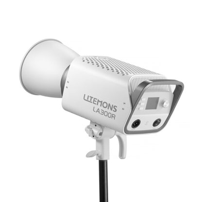 Godox Litemons LA300R RGB / LA300BI Bi-Color 330W LED Studio Monolight Bowens S Mount with Special Light Effect Presets, NFC Connection, Onboard and Wireless App Controls with Bluetooth Max 30m Range for Photography Studio Lighting