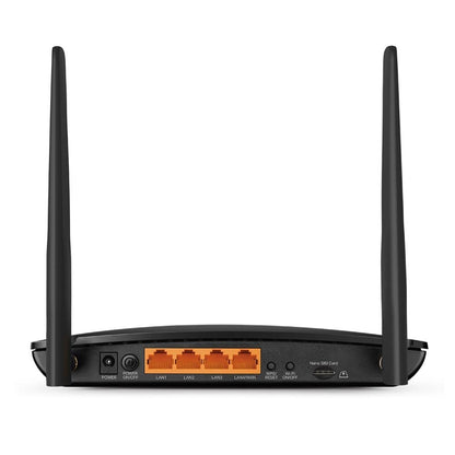 TP-Link Archer MR600 Cat6 AC1200 Dual Band Wireless 4G+ LTE Gigabit Router Wi-Fi | SIM Card Plug & Play (Openline), MU-MIMO, WPA3 WIFI Security, TP Link OneMesh & Tether APP Support | Network & Telecommunications Devices | TPLINK