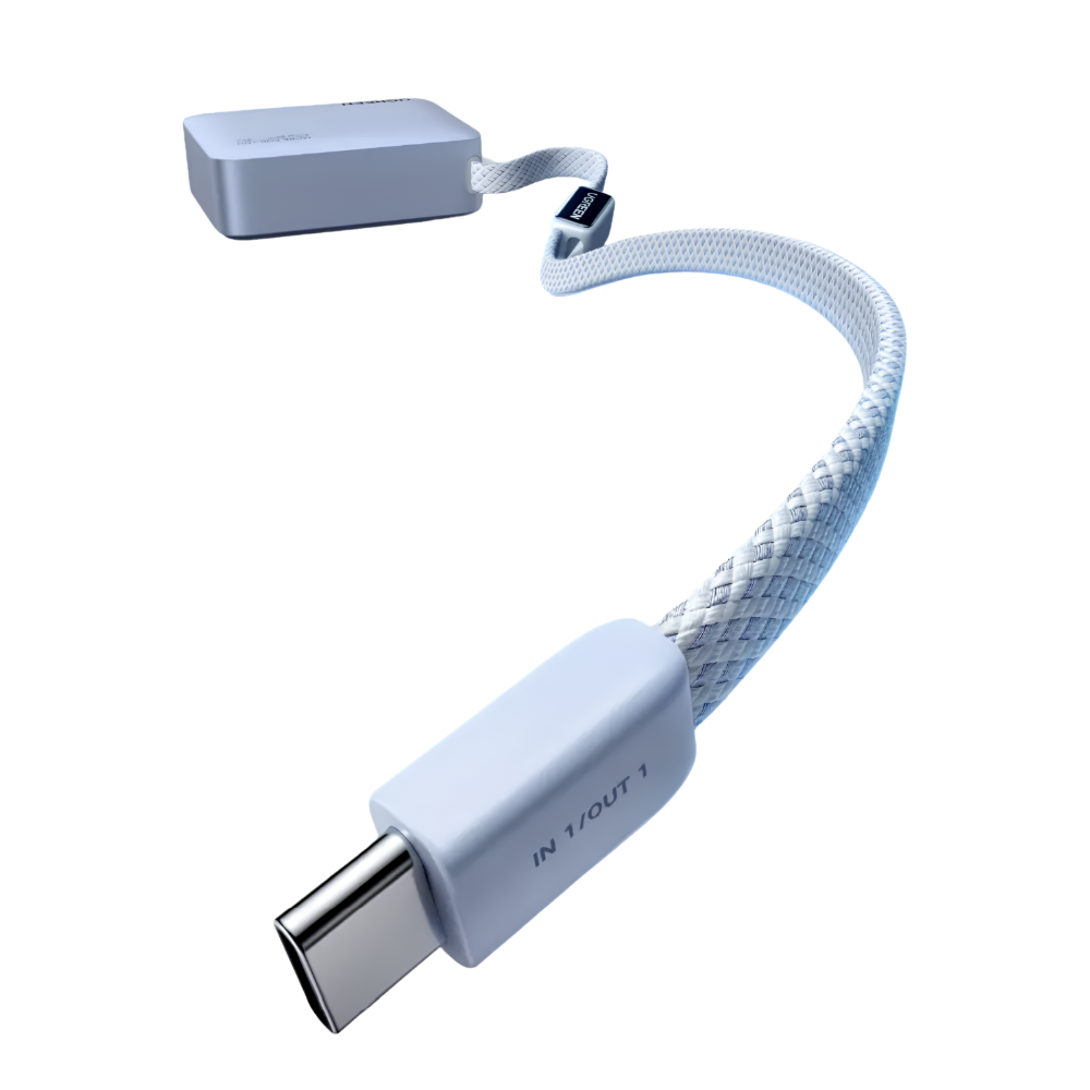 UGREEN 10000mAh 33W Fast Charging Power Bank w/ Built-in USB-C Cable, LED Display, CCC Certified | PB584
