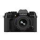 FUJIFILM X-T50 Body with XF 16-50mm f/2.8-4.8 R LM WR / XC 15-45mm f/3.5-5.6 OIS PZ Lens Mirrorless Camera 40.2MP APS-C X-Trans CMOS 5 HR Sensor X-Processor 5 7-Stop In-Body Image Stabilization Film Simulation Dial and Tilting LCD Screen