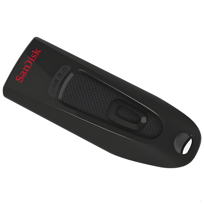 SanDisk Ultra Multi Region USB A 3.0 Flash Drive (Black)