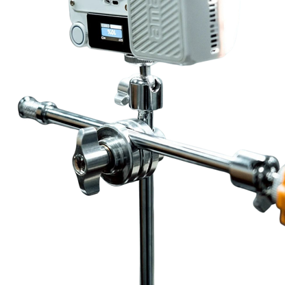 Meking DC-102 DC-102B Desktop Mini C-Stand 48cm Max Height, 3-Section 2Kg Max Load Capacity