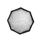 Triopo K3 Series 55cm / 65cm / 90cm / 120 cm Quick Setup Octagon Softbox + Honeycomb Grid with Detachable Bowens Mount, Reflective Silver Interior for Studio Photography